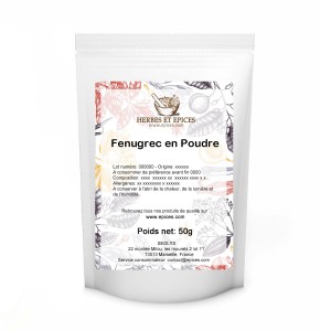 Fenugrec Poudre 50g  Boutique en ligne 