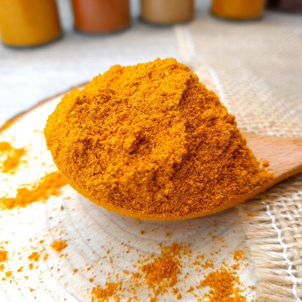 Curry jaune en poudre - Composition, dosage, recettes, histoire